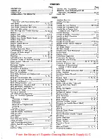 Preview for 2 page of Singer 451k145 Service Manual And Parts List