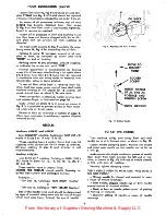 Preview for 6 page of Singer 451k145 Service Manual And Parts List