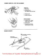 Preview for 3 page of Singer 457u105 Operator'S Manual