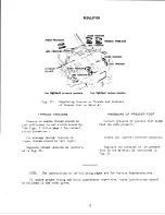 Предварительный просмотр 16 страницы Singer 460 CLASS Service Manual