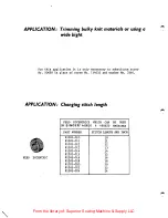 Preview for 16 page of Singer 460K20 Fittings Manual