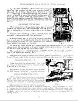 Preview for 10 page of Singer 475B1 Service Manual And Parts Listparts List