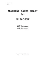 Preview for 29 page of Singer 491D Service Manual