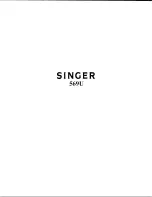 Preview for 1 page of Singer 569U Illustrated Parts List