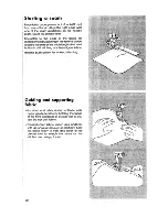 Предварительный просмотр 34 страницы Singer 580 ROTARY STEAM PRESS Instruction Manual