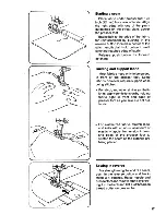 Предварительный просмотр 19 страницы Singer 612c User Manual