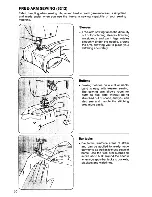 Предварительный просмотр 32 страницы Singer 612c User Manual