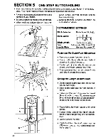 Preview for 36 page of Singer 62-35 Owner'S Manual