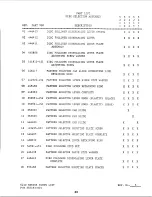 Предварительный просмотр 38 страницы Singer 6210 series Parts List