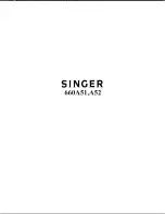 Preview for 1 page of Singer 660A51 Service Manual