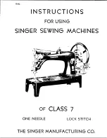 Preview for 2 page of Singer 710 Manual