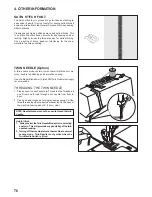 Preview for 78 page of Singer 7426 Instruction Manual