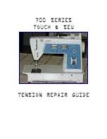 Singer 75-6 Tension Repair Manual preview