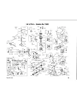 Preview for 4 page of Singer 750E3 Parts List