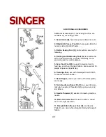 Preview for 43 page of Singer 8 PATTERN SEWING MACHINES Instruction Manual