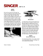 Предварительный просмотр 21 страницы Singer 82387 Instruction Manual