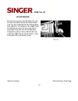 Предварительный просмотр 27 страницы Singer 82387 Instruction Manual