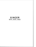 Singer 831U Service Manual preview