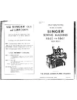 Preview for 2 page of Singer 86K60 Instructions For Using And Adjusting