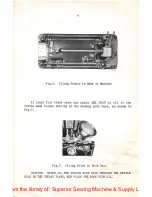 Preview for 6 page of Singer 95-100 Instructions For Using And Adjusting