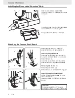 Preview for 44 page of Singer 96742 Operation And Safety Notes