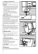 Preview for 22 page of Singer 9980 Quantum Stylist Instruction Manual