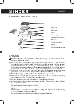 Preview for 4 page of Singer BBQ2000 Instruction Manual