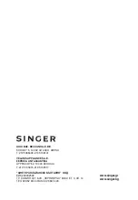 Предварительный просмотр 16 страницы Singer BEAUTY STR-100 Instruction Manual