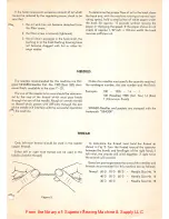 Preview for 5 page of Singer Class 457 G 1 Manual