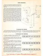 Preview for 8 page of Singer Class 457 G 1 Manual