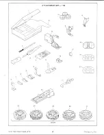 Preview for 3 page of Singer creative touch 1030 Parts List