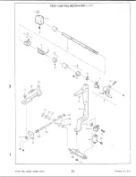 Preview for 23 page of Singer creative touch 1030 Parts List