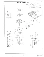 Preview for 31 page of Singer creative touch 1030 Parts List