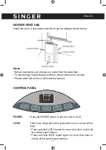 Предварительный просмотр 11 страницы Singer Dry Up SDHM-20L ECO Instruction Manual