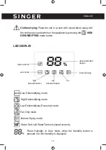 Предварительный просмотр 14 страницы Singer Dry Up SDHM-20L ECO Instruction Manual