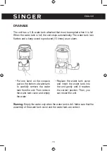 Предварительный просмотр 16 страницы Singer Dry Up SDHM-20L ECO Instruction Manual