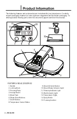 Предварительный просмотр 4 страницы Singer ESP260T Instruction Manual