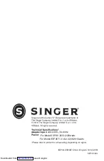 Preview for 12 page of Singer ESP36 Instruction Manual