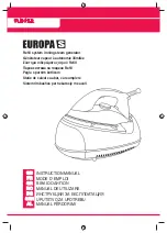 Предварительный просмотр 1 страницы Singer Europa S Instruction Manual