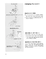 Предварительный просмотр 18 страницы Singer Futura 900 Manual