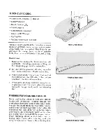 Предварительный просмотр 57 страницы Singer Futura 900 Manual