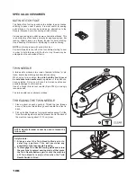 Preview for 108 page of Singer FUTURA QUARTET SEQS-6000 Instruction Manual