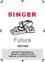 Preview for 111 page of Singer FUTURA SES1000 Manual