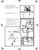 Предварительный просмотр 18 страницы Singer Futura SES2000 Instruction Manual