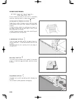 Предварительный просмотр 44 страницы Singer Futura SES2000 Instruction Manual