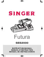 Предварительный просмотр 123 страницы Singer Futura SES2000 Instruction Manual