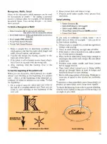 Предварительный просмотр 75 страницы Singer Golden Touch & Sew 620 Instructions Manual