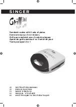 Singer Grill For All 3 in 1 Instruction Manual preview