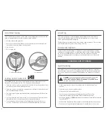 Preview for 6 page of Singer Household Steam Iron Instruction Manual