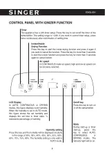 Предварительный просмотр 8 страницы Singer Mega Dry SDHM-25L-50DI Instruction Manual